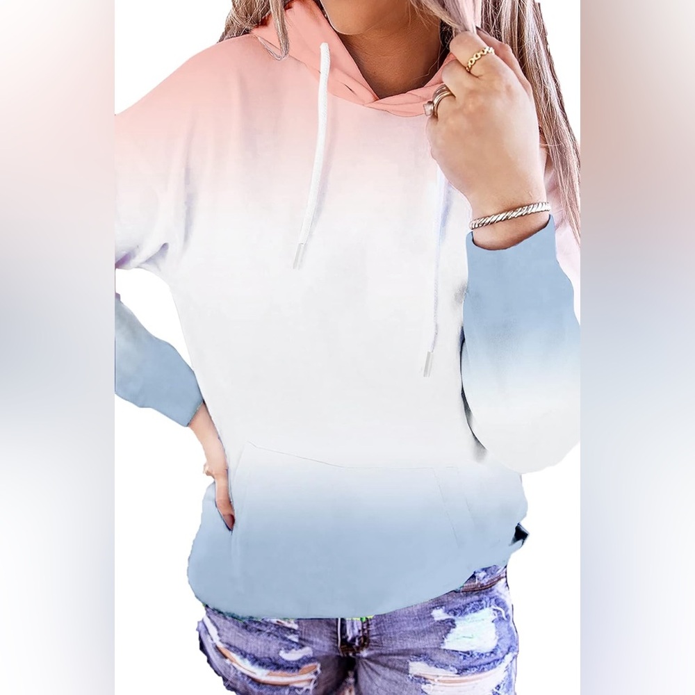 Ombré hoodie